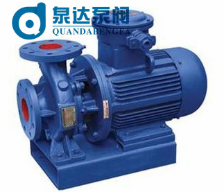 ISWB防爆管道离心泵