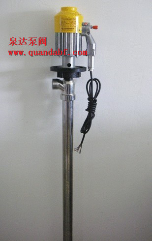 手提式电动油桶泵